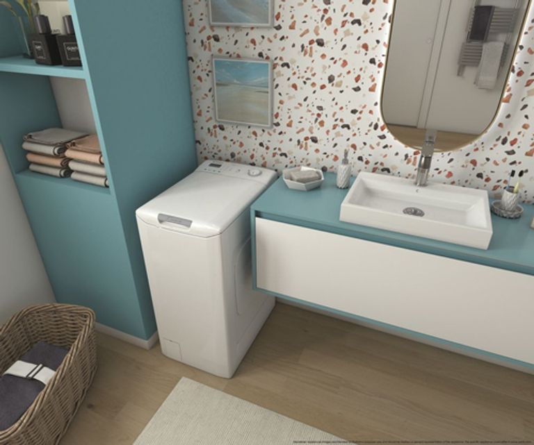 Candy Smart CST 28T1/1-11 lavatrice Caricamento dall'alto 8 kg 1200 Giri/min Bianco_CANDY_8_big-image