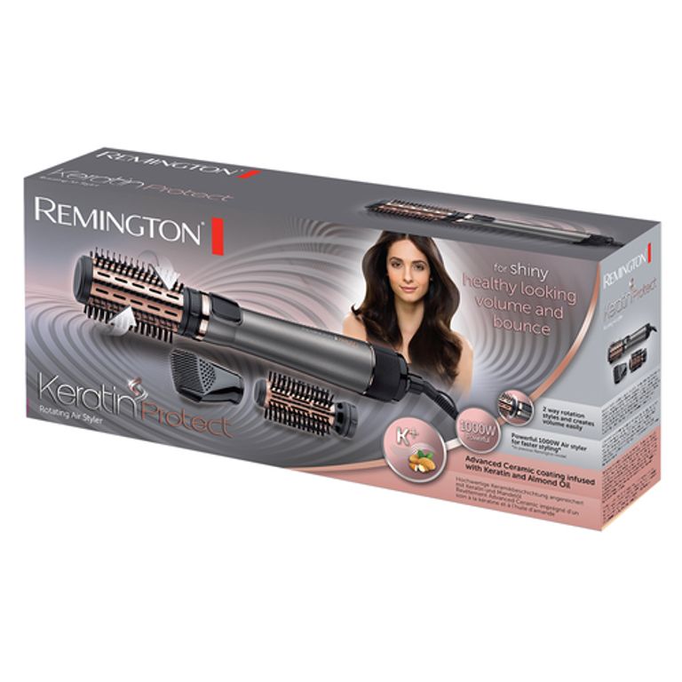 Remington AS8810 messa in piega Spazzola ad aria calda Vapore Argento, Nero, Oro 1000 W 3 m_REMINGTON_1_big-image