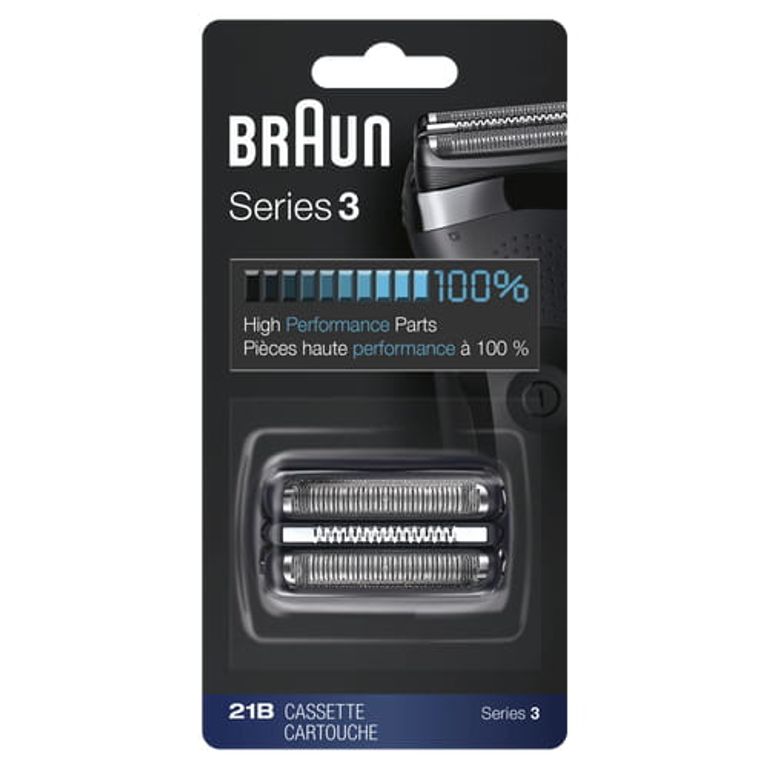 Braun Series 3 21B Testina Di Ricambio Per Rasoio Elettrico Uomo - Nero_BRAUN_0_big-image