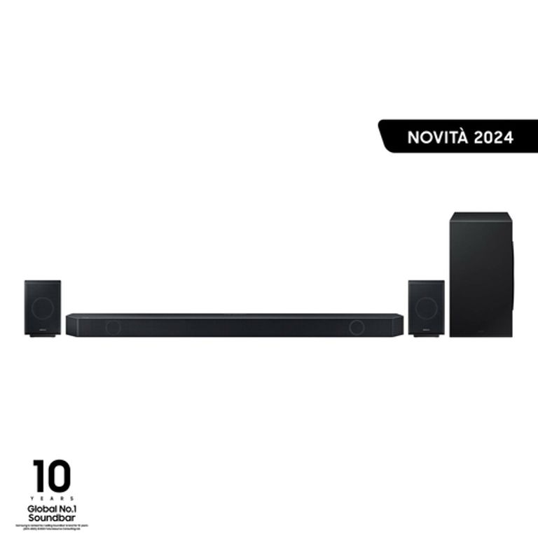 Samsung Soundbar HW-Q990D/ZF Serie Q, 22 Speaker, Wireless Dolby Atmos, Audio a 11.1.4 Canali, Q-Simphony, Alexa integrato e compatibile con Google Assistant, Graphite Black 2024_SAMSUNG_2_big-image