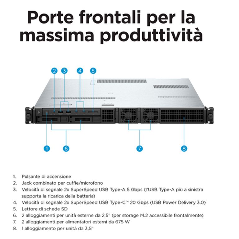 HP Z4 Rack G5 Intel® Xeon® W w3-2425 32 GB DDR5-SDRAM 1 TB SSD NVIDIA Quadro T1000 Windows 11 Pro Telaio montato a rack Stazione di lavoro Nero_HP_6_big-image