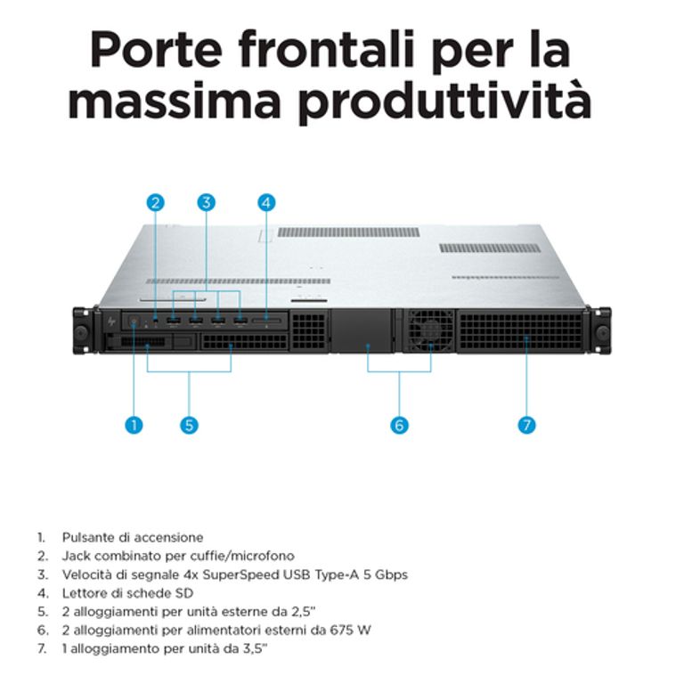 HP Z4 Rack G5 Intel® Xeon® W w3-2425 32 GB DDR5-SDRAM 1 TB SSD NVIDIA Quadro T1000 Windows 11 Pro Telaio montato a rack Stazione di lavoro Nero_HP_8_big-image