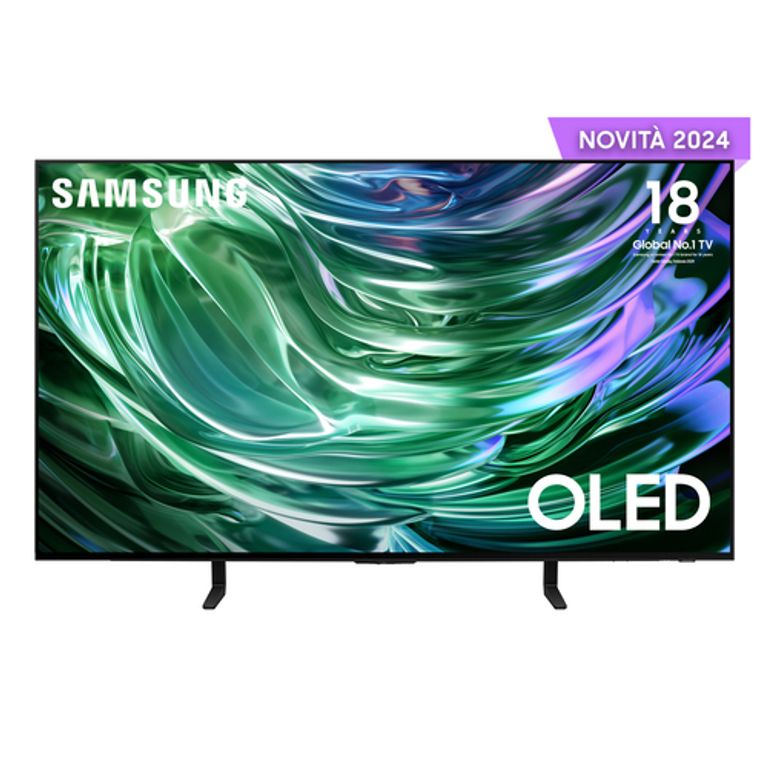 Samsung TV OLED 4K 48” QE48S90DAEXZT Smart TV Wi-Fi Graphite Black 2024, Processore NQ4 AI GEN2, Self-illuminating pixels, Laser Slim Design, Dolby Atmos_SAMSUNG_2_big-image