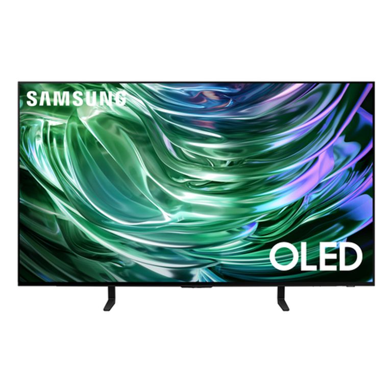 Samsung TV OLED 4K 48” QE48S90DAEXZT Smart TV Wi-Fi Graphite Black 2024, Processore NQ4 AI GEN2, Self-illuminating pixels, Laser Slim Design, Dolby Atmos_SAMSUNG_1_big-image