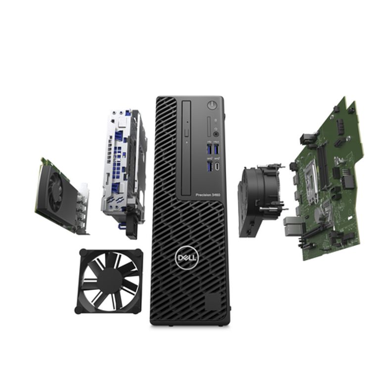 DELL Precision 3460 Intel® Core™ i7 i7-14700 16 GB DDR5-SDRAM 512 GB SSD NVIDIA T1000 Windows 11 Pro SFF Stazione di lavoro Nero_DELL_5_big-image