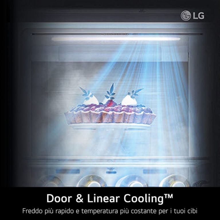 LG InstaView GSXE91EVAD Frigorifero Side-by-Side Door-in-Door, Classe D, 628L, Wi-Fi, Senza allaccio, UVnano, Black Steel_LG_4_big-image