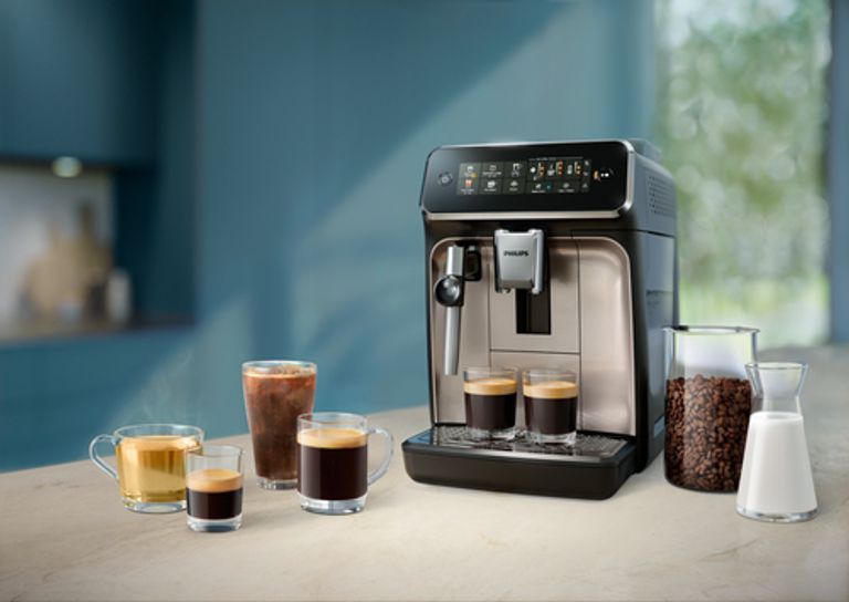 Philips Series 3300 EP3321/40 Macchina caffè automatica, 5 bevande, montalatte, 1.8L, macine in ceramica_PHILIPS_6_big-image