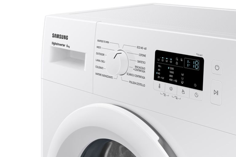 Samsung WW60A3120WE lavatrice Caricamento frontale 6 kg 1200 Giri/min C Bianco_undefined_8_big-image