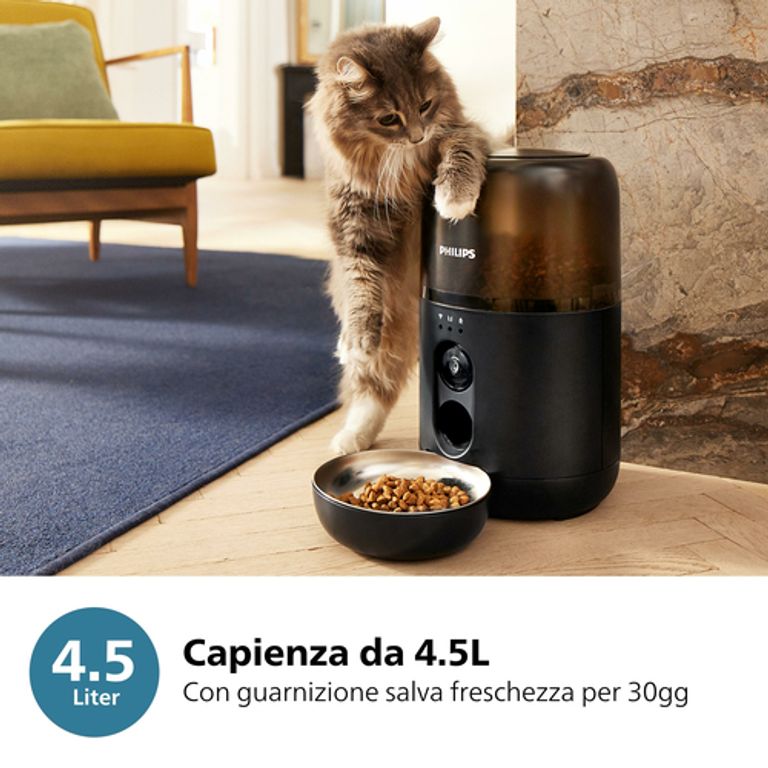 Philips 5000 series Distributore di cibo smart con telecamera per animali domestici serie PAW5320/02_PHILIPS_4_big-image