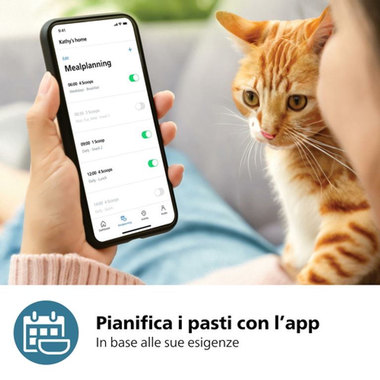 Philips 5000 series Distributore di cibo smart con telecamera per animali domestici serie PAW5320/02_PHILIPS_5_big-image