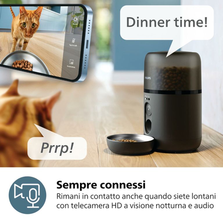 Philips 5000 series Distributore di cibo smart con telecamera per animali domestici serie PAW5320/02_PHILIPS_7_big-image