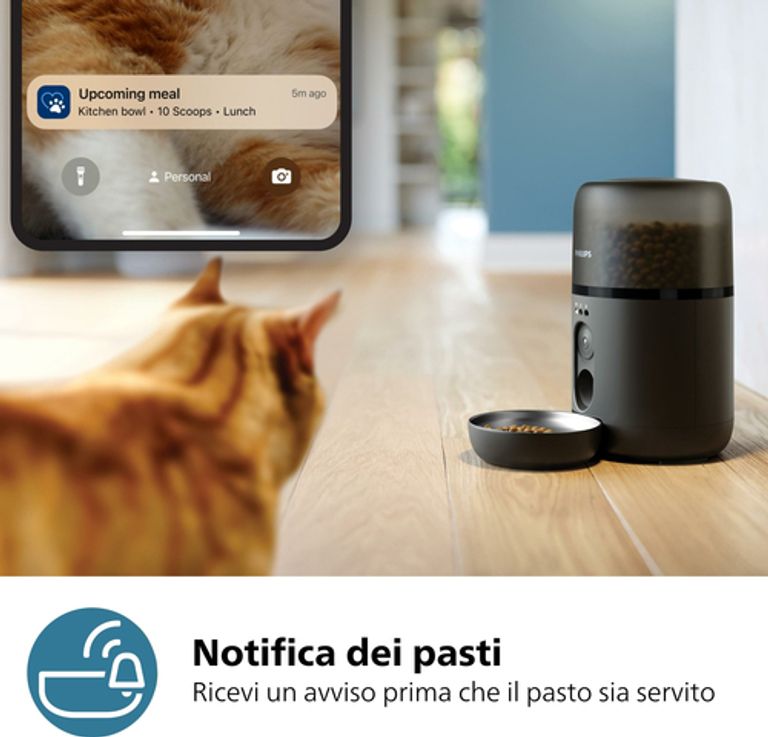 Philips 5000 series Distributore di cibo smart con telecamera per animali domestici serie PAW5320/02_PHILIPS_9_big-image