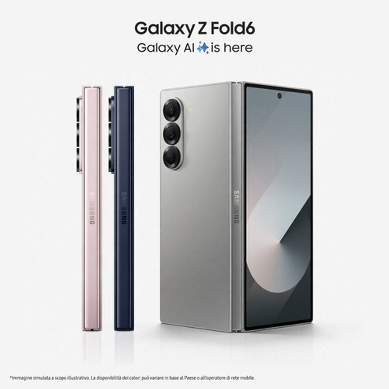 Samsung Galaxy Z Fold6 Smartphone AI, 256GB, RAM 12GB, Display 6,3"/7,6" Dynamic AMOLED 2X, Pink_SAMSUNG_2_big-image