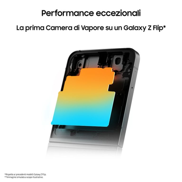 Samsung Galaxy Z Flip6 Smartphone AI, 256GB, RAM 12GB, Display 3,4" SAMOLED/6,7" Dynamic AMOLED 2X, Silver Shadow_SAMSUNG_7_big-image