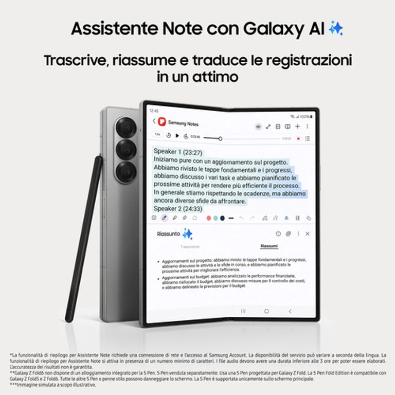 Samsung Galaxy Z Fold6 Smartphone AI, 256GB, RAM 12GB, Display 6,3"/7,6" Dynamic AMOLED 2X, Pink_SAMSUNG_4_big-image