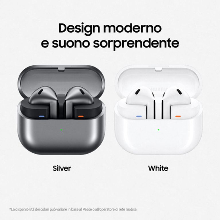 Samsung Galaxy Buds3 Auricolari AI open-type True Wireless, Audio Hi-Fi, Impermeabilità IP57, Silver_SAMSUNG_2_big-image