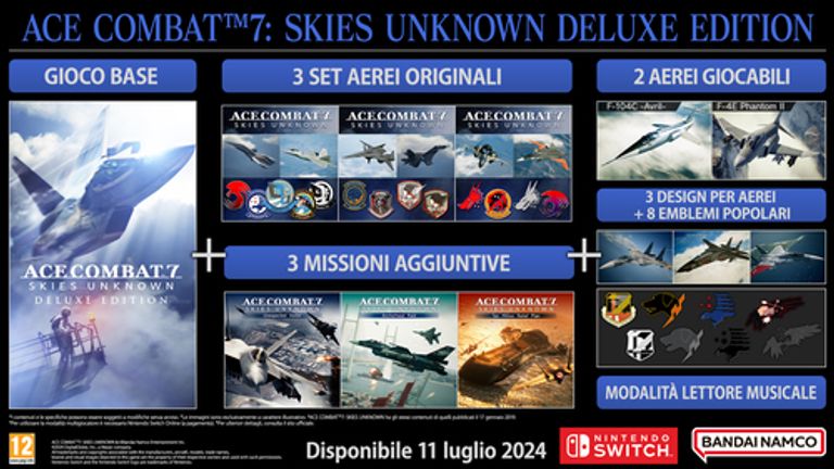 BANDAI NAMCO Entertainment ACE COMBAT 7: Skies Unknown Deluxe Inglese, Giapponese Nintendo Switch_BANDAI NAMCO ENTERTAINMENT_22_big-image