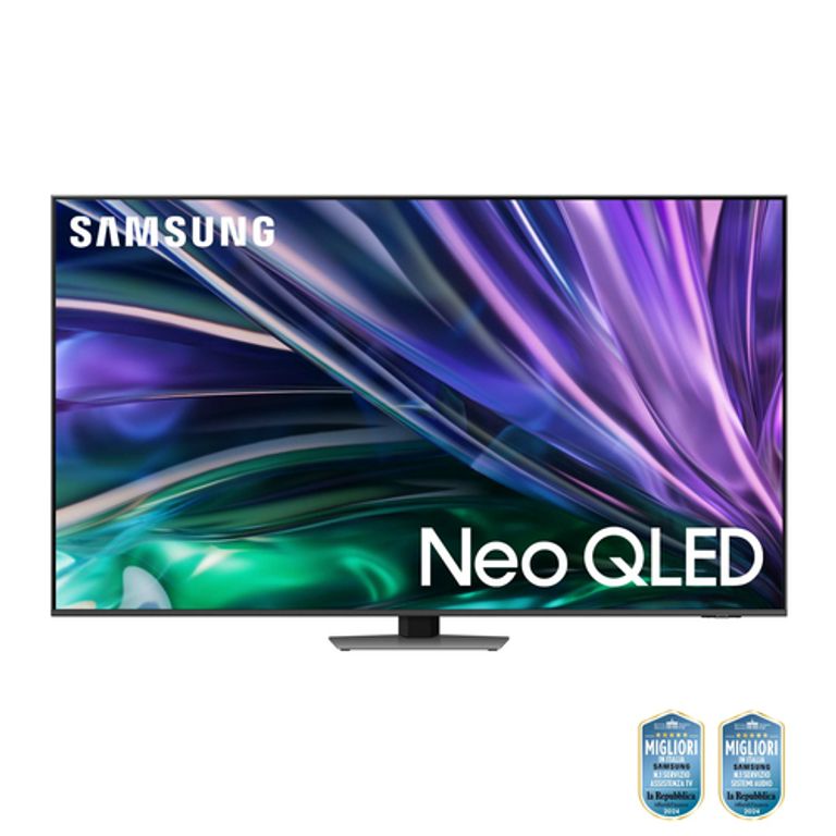 Samsung TV Neo QLED 4K 65” QE65QN85DBTXZT Smart TV Wi-Fi Carbon Silver 2024, Processore NQ4 AI GEN2, Tecnologia Quantum Matrix, Simple Chamfer Design, Dolby Atmos_SAMSUNG_1_big-image