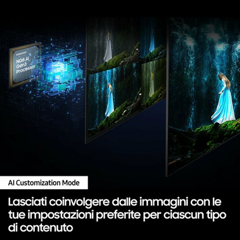 Samsung TV OLED 4K 77” QE77S85DAEXZT Smart TV Wi-Fi Graphite Black 2024, Processore NQ4 AI GEN2, Self-illuminating pixels, Contour Design, Dolby Atmos_SAMSUNG_6_big-image