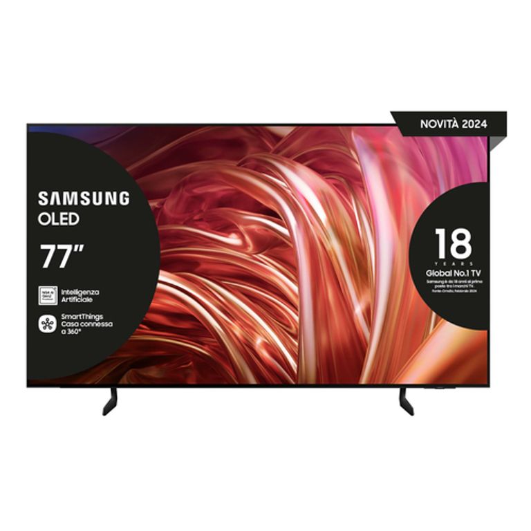 Samsung TV OLED 4K 77” QE77S85DAEXZT Smart TV Wi-Fi Graphite Black 2024, Processore NQ4 AI GEN2, Self-illuminating pixels, Contour Design, Dolby Atmos_SAMSUNG_2_big-image