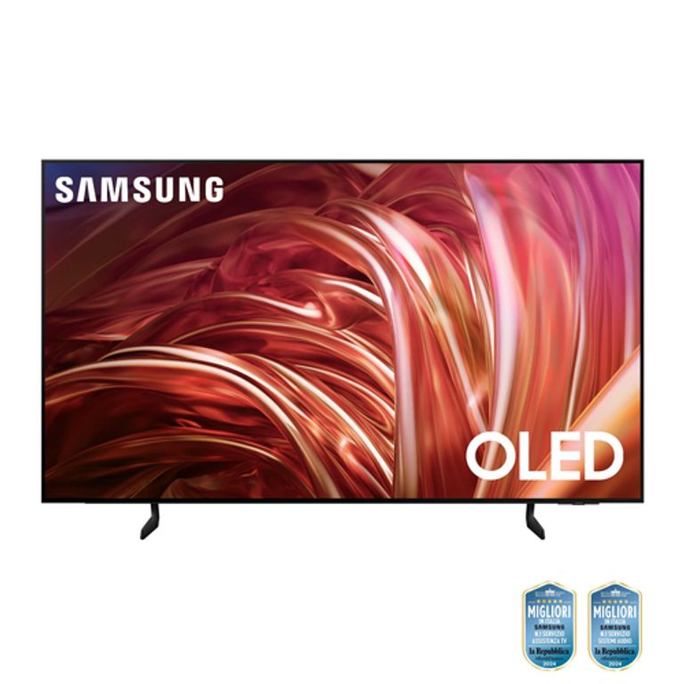 Samsung TV OLED 4K 77” QE77S85DAEXZT Smart TV Wi-Fi Graphite Black 2024, Processore NQ4 AI GEN2, Self-illuminating pixels, Contour Design, Dolby Atmos_SAMSUNG_1_big-image
