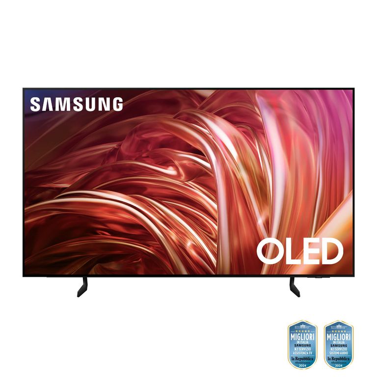 Samsung TV OLED 4K 77” QE77S85DAEXZT Smart TV Wi-Fi Graphite Black 2024, Processore NQ4 AI GEN2, Self-illuminating pixels, Contour Design, Dolby Atmos_SAMSUNG_0_big-image