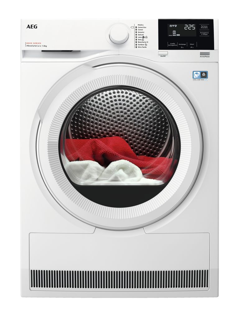 AEG TR8G82OW asciugatrice Libera installazione Caricamento frontale 8 kg A++ Bianco_AEG_0_big-image