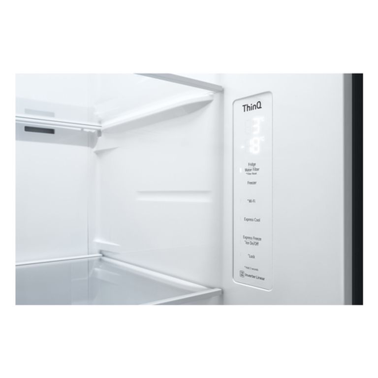 LG GSLV70PZTD Frigorifero Side-by-Side, Classe D, 635L, Wi-Fi, Con allaccio, Inox_LG_10_big-image