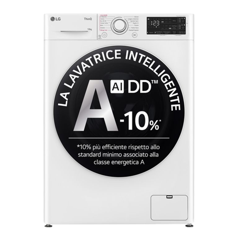 LG F4R3710NSWW Lavatrice 10kg AI DD, Classe A-10%, 1400 giri, Autodosaggio,Wi-Fi_LG_1_big-image