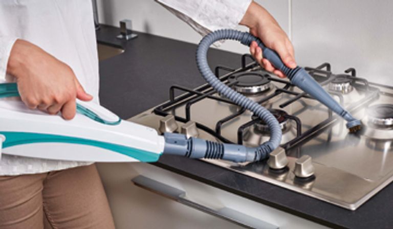 Polti SV450 Double Pulitore a vapore verticale 0,3 L 1500 W Acciaio inossidabile, Turchese, Bianco_POLTI_7_big-image