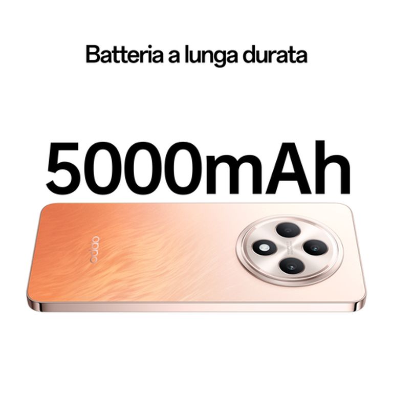 OPPO Reno12 F 4G AI Smartphone, Tripla fotocamera 50+8+2MP, Selfie 32MP, Display 6.67” 120HZ AMOLED FHD+, 5000mAh, RAM 8GB(Esp4GB/6GB/8GB)+ROM 256GB, [Versione Italia], Amber Orange_OPPO_4_big-image