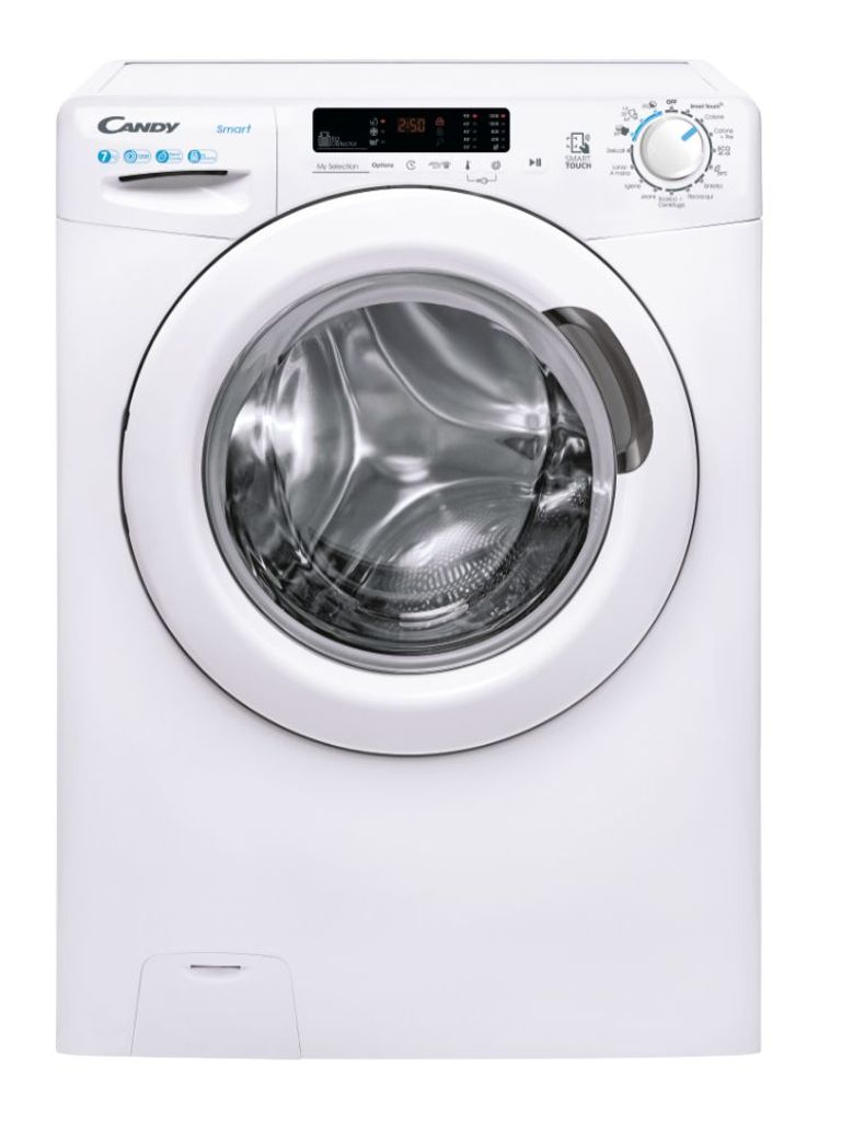 Candy Smart CS4 1272DE/1-S lavatrice Caricamento frontale 7 kg 1200 Giri/min Bianco_CANDY_0_big-image