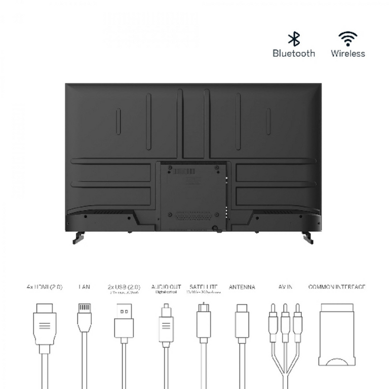 TV THOMSON LED 50" SMART TV 50UA5S13 ANDROID DVB-T2/S2 4K UHD CI+ 4XHDMI 2XUSB TELECOMANDO RETRO ILLUMINATO VESA_THOMSON_1_big-image