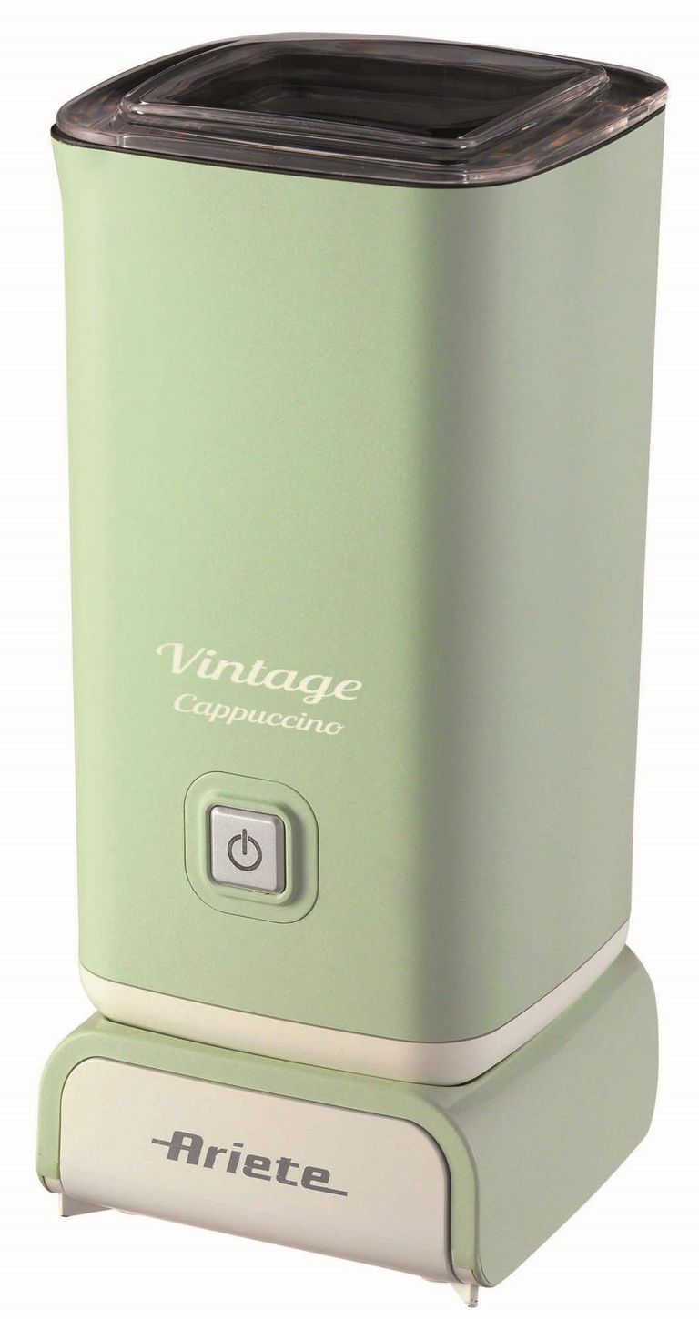 Ariete 2878 Cappuccinatore Vintage, Montalatte Elettrico Vintage per cappuccino, latte macchiato e caffelatte, 500 W, Capacita 0,25 L, Verde_ARIETE_0_big-image