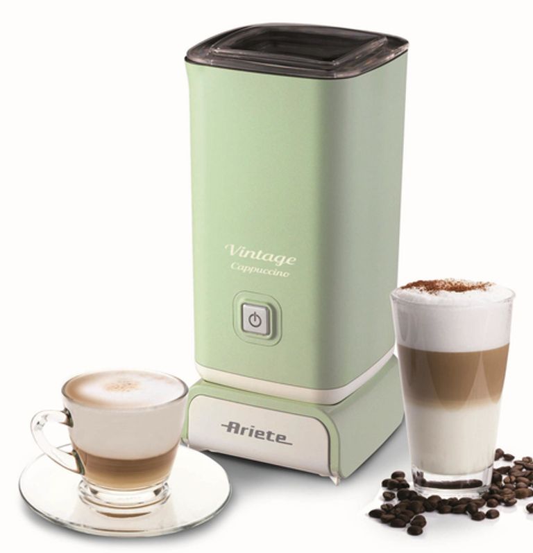 Ariete 2878 Cappuccinatore Vintage, Montalatte Elettrico Vintage per cappuccino, latte macchiato e caffelatte, 500 W, Capacita 0,25 L, Verde_ARIETE_4_big-image