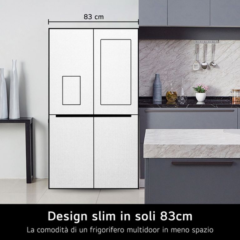 LG InstaView GMG860EPBE Frigorifero Multidoor Slim , Classe E, 508L, Wi-Fi, UVnano, Nero_LG_4_big-image