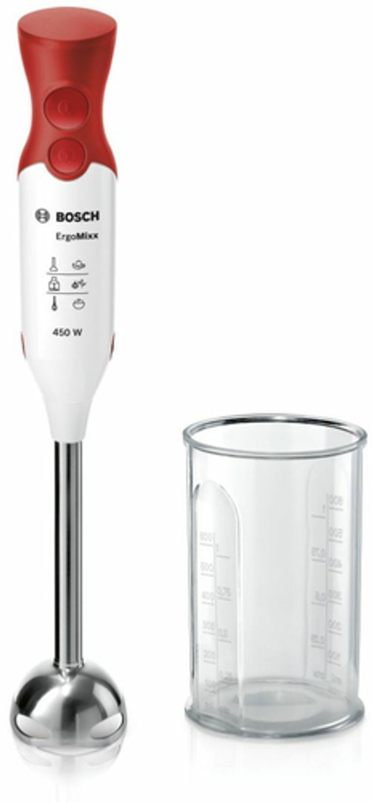 Bosch MSM64110 Frullatore a immersione ErgoMixx 450 W Bianco, Rosso_BOSCH_1_big-image