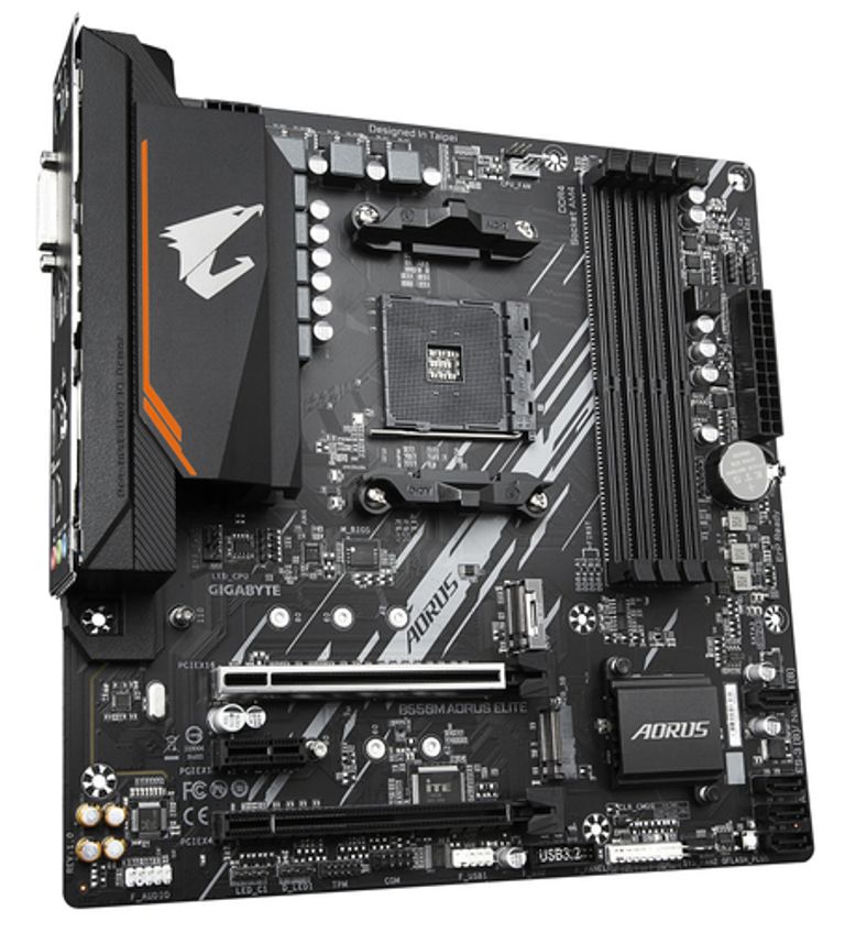 GIGABYTE B550M AORUS ELITE scheda madre AMD B550 Socket AM4 micro ATX_GIGABYTE_3_big-image