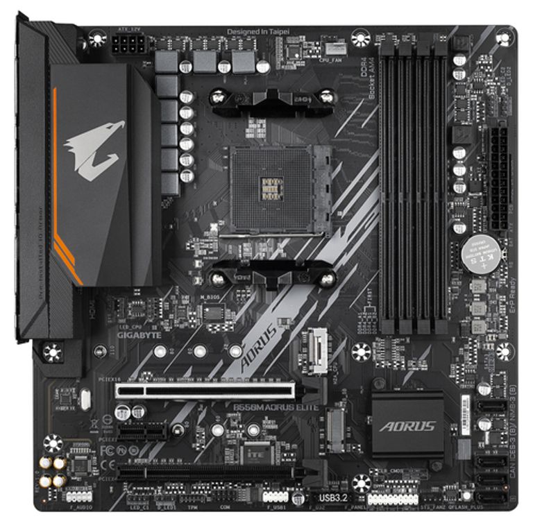 GIGABYTE B550M AORUS ELITE scheda madre AMD B550 Socket AM4 micro ATX_GIGABYTE_2_big-image