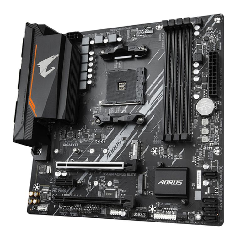 GIGABYTE B550M AORUS ELITE scheda madre AMD B550 Socket AM4 micro ATX_GIGABYTE_4_big-image