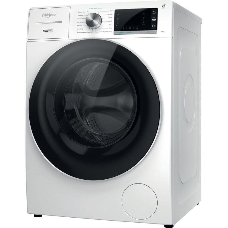 Whirlpool W7X W845WR IT lavatrice Caricamento frontale 8 kg 1400 Giri/min B Bianco_WHIRLPOOL_0_big-image