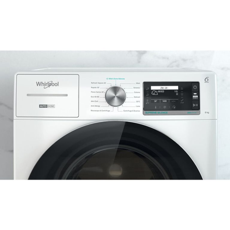 Whirlpool W7X W845WR IT lavatrice Caricamento frontale 8 kg 1400 Giri/min B Bianco_WHIRLPOOL_9_big-image