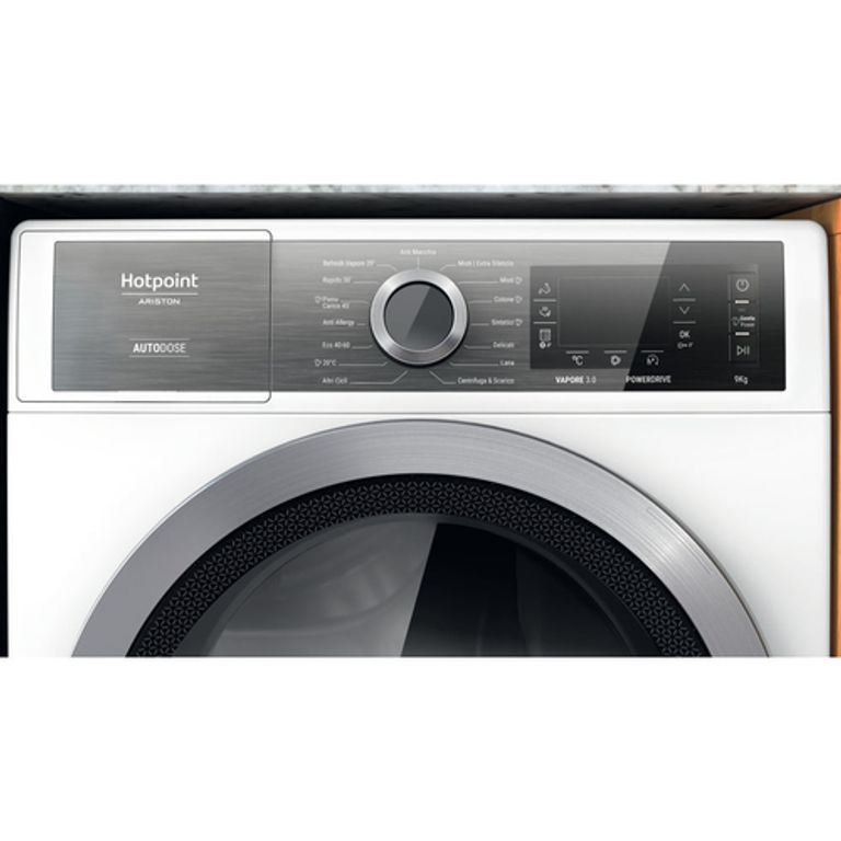 Hotpoint H8 W946WB IT lavatrice Caricamento frontale 9 kg 1400 Giri/min A Bianco_HOTPOINT ARISTON_9_big-image