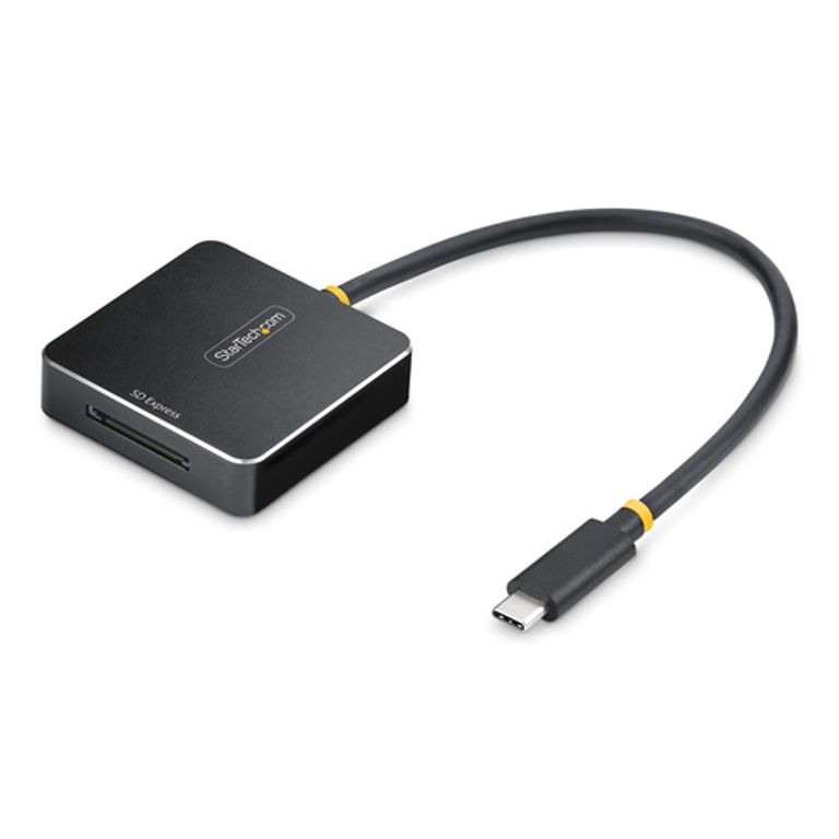 StarTech.com Lettore di schede SD Express USB-C, USB 10Gbps, lettore di schede di memoria portatile, adattatore USB Tipo-C a Secure Digital 7.1_STARTECH.COM_1_big-image