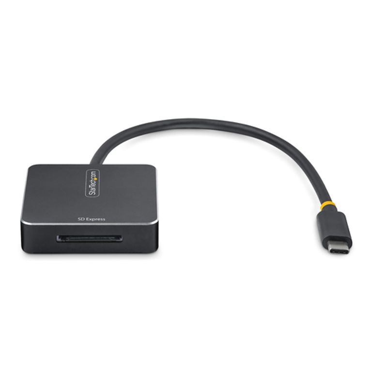 StarTech.com Lettore di schede SD Express USB-C, USB 10Gbps, lettore di schede di memoria portatile, adattatore USB Tipo-C a Secure Digital 7.1_STARTECH.COM_4_big-image