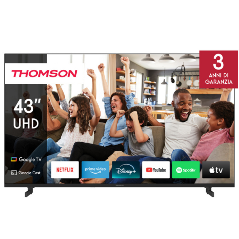 THOMSON SMART TV 4K GOOGLE TV - 43UG4S14 -_undefined_0_big-image