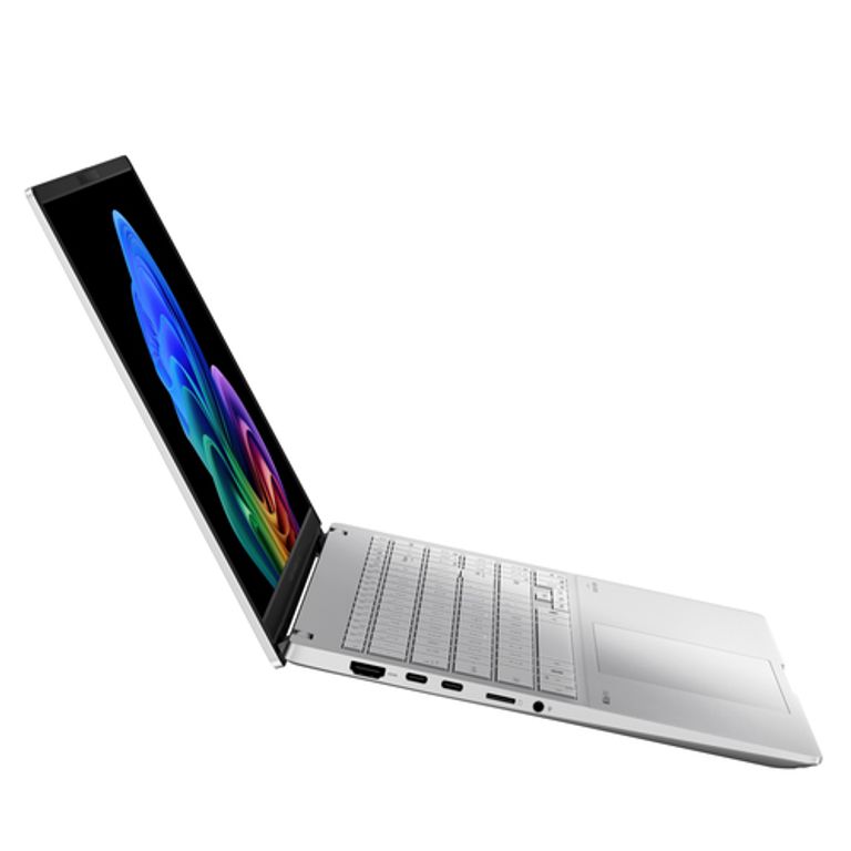 ASUS Vivobook S 15 OLED S5507QA-MA012W Qualcomm Snapdragon X1P-42-100 Computer portatile 39,6 cm (15.6") 3K 16 GB LPDDR5x-SDRAM 512 GB SSD Wi-Fi 7 (802.11be) Windows 11 Home Argento_ASUS_6_big-image