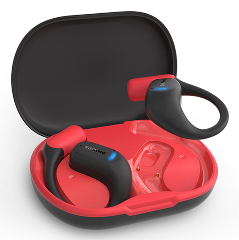 Philips 6000 series TAA6709BK/00 cuffia e auricolare True Wireless Stereo (TWS) A clip Sport Bluetooth Nero, Rosso_PHILIPS_1_big-image