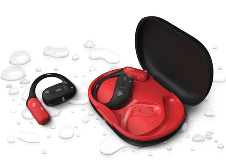 Philips 6000 series TAA6709BK/00 cuffia e auricolare True Wireless Stereo (TWS) A clip Sport Bluetooth Nero, Rosso_PHILIPS_3_big-image