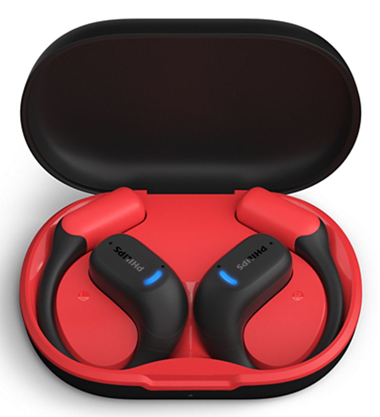 Philips 6000 series TAA6709BK/00 cuffia e auricolare True Wireless Stereo (TWS) A clip Sport Bluetooth Nero, Rosso_PHILIPS_0_big-image